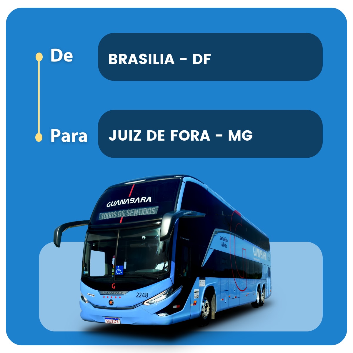BRASILIA - DF - JUIZ DE FORA - MG